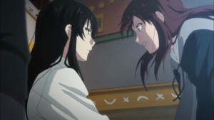 It seems that Minami gets ticked off when Sakurako starts asking questions about the painting.