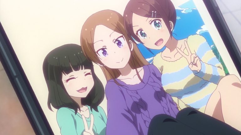 New Game!! - Episode 9 - Yun and Hajime Reflects on Their Past Selves